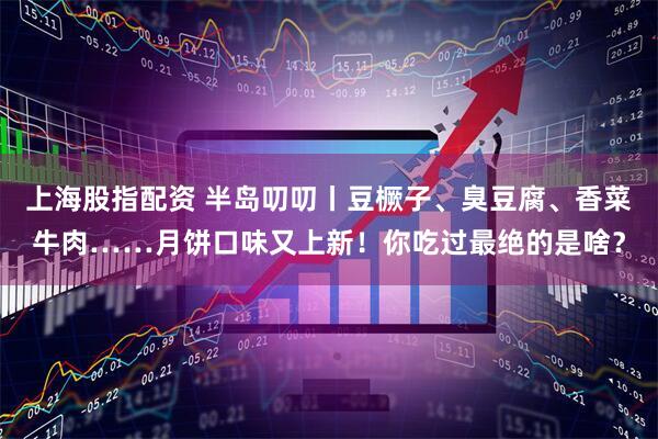 上海股指配资 半岛叨叨丨豆橛子、臭豆腐、香菜牛肉……月饼口味又上新!你吃过最绝的是啥?